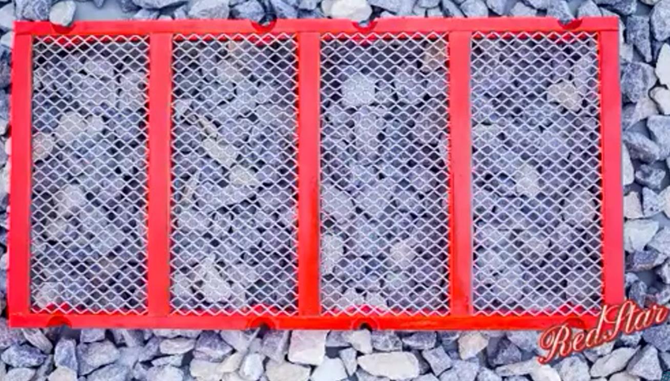 Self cleaning Screen for Mining, Quarry And Other Industries