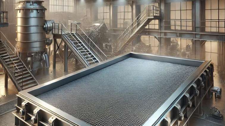 Vibrating screen manganese steel screen: a powerful assistant for efficient screening